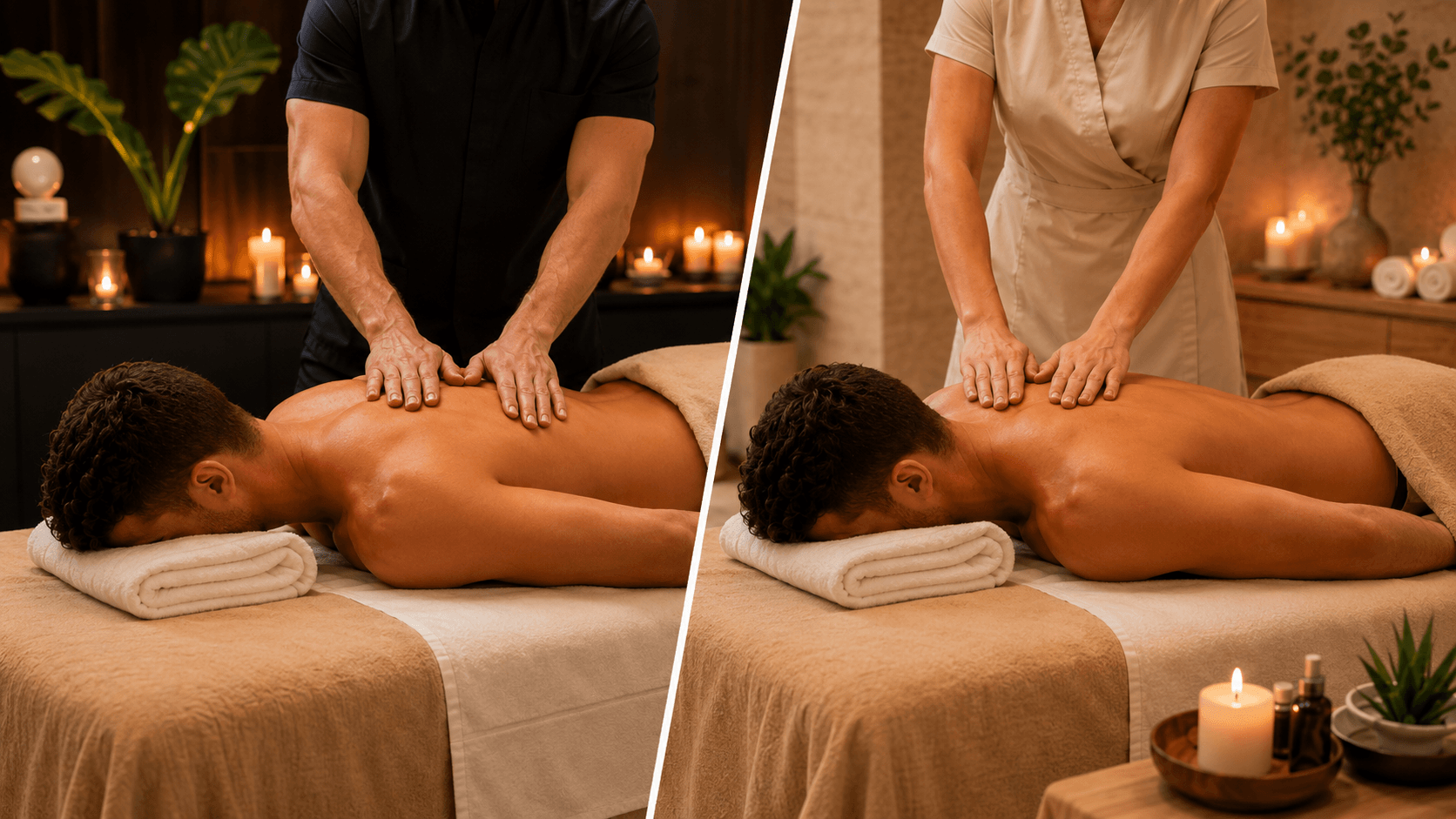 Differences between male massage and traditional massage